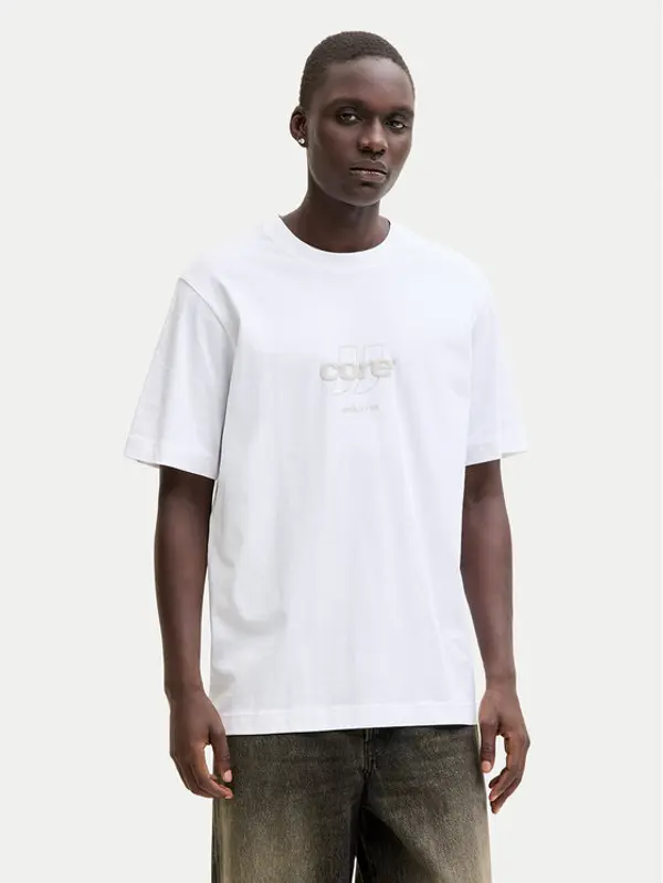 jack & jones Jack & Jones T-shirt Club 12289868 Bijela Relaxed Fit
