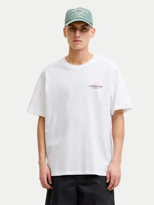 jack & jones Jack & Jones T-shirt Corals Tee 12288345 Bijela Regular Fit