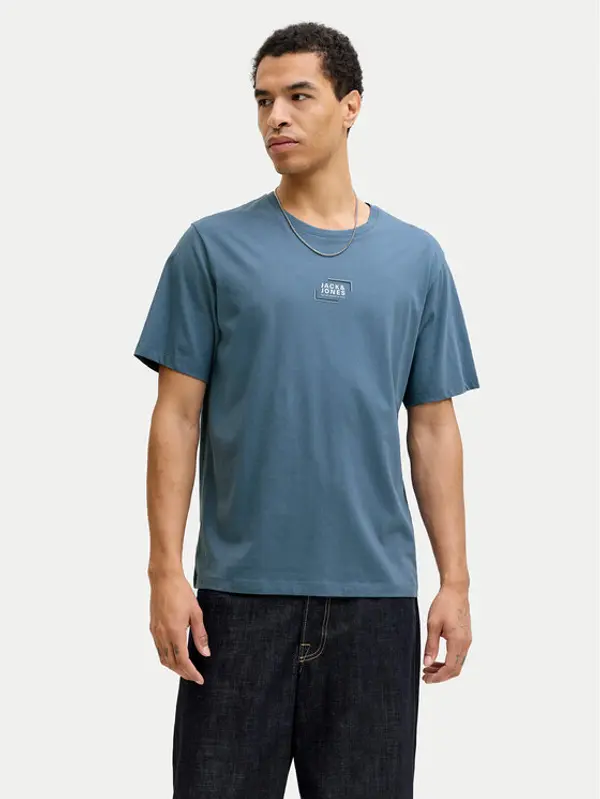 jack & jones Jack & Jones T-shirt Corp Graphic 12268415 Plava Regular Fit