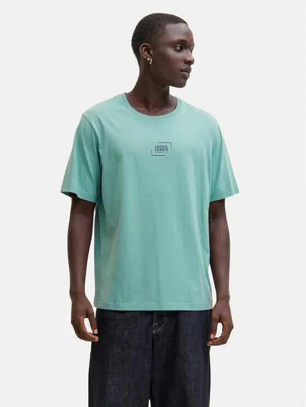 jack & jones Jack & Jones T-shirt Corp Graphic 12268415 Tirkizna Regular Fit