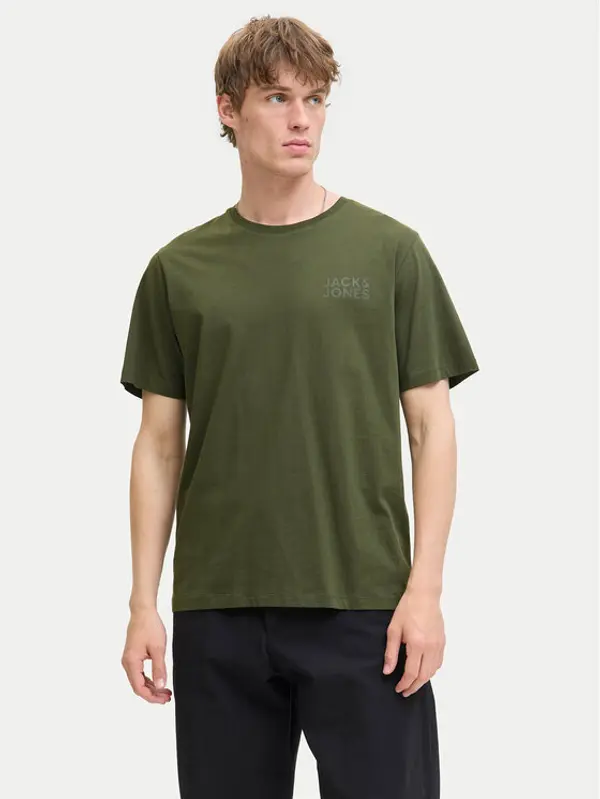 jack & jones Jack & Jones T-shirt Corp Logo 12151955 Zelena Standard Fit