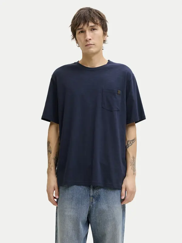 jack & jones Jack & Jones T-shirt Dover 12288897 Tamnoplava Relaxed Fit