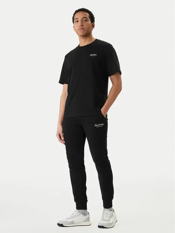 jack & jones Jack & Jones T-shirt Earchive 12297641 Crna Regular Fit