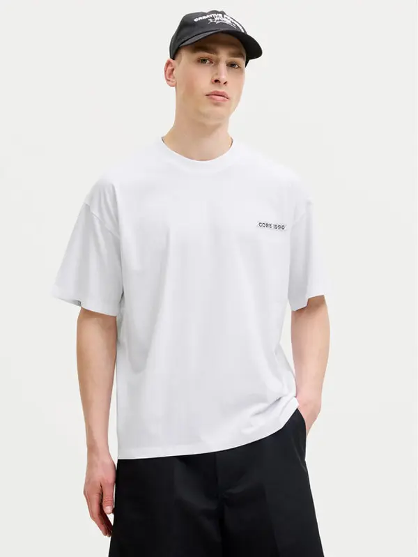 jack & jones Jack & Jones T-shirt Eterna 12295544 Bijela Loose Fit