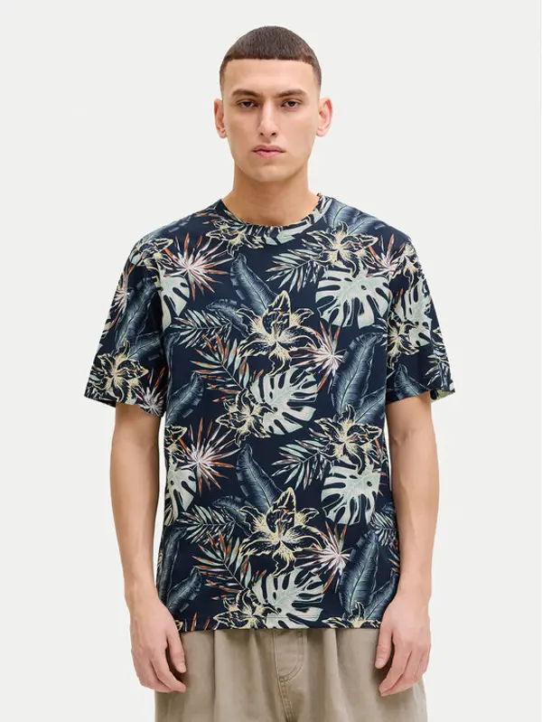 jack & jones Jack & Jones T-shirt Honolulu 12288089 Tamnoplava Regular Fit