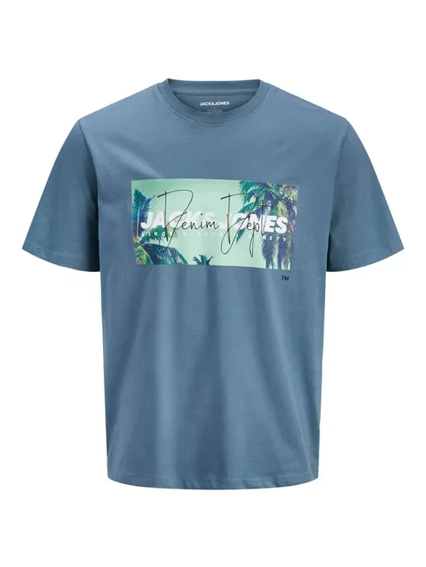 jack & jones Jack & Jones T-shirt Indiana Tee 12288112 Tamnoplava Regular Fit