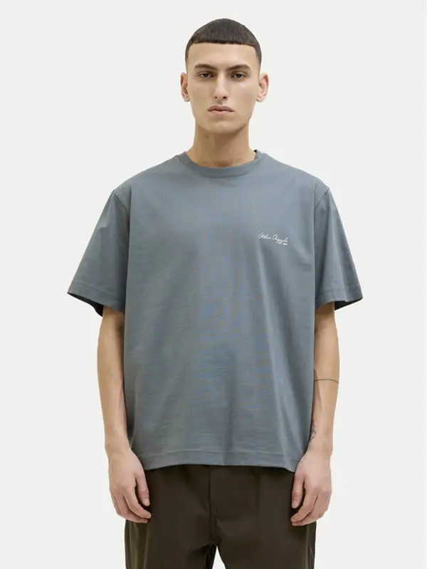 jack & jones Jack & Jones T-shirt Islington 12273015 Plava Loose Fit
