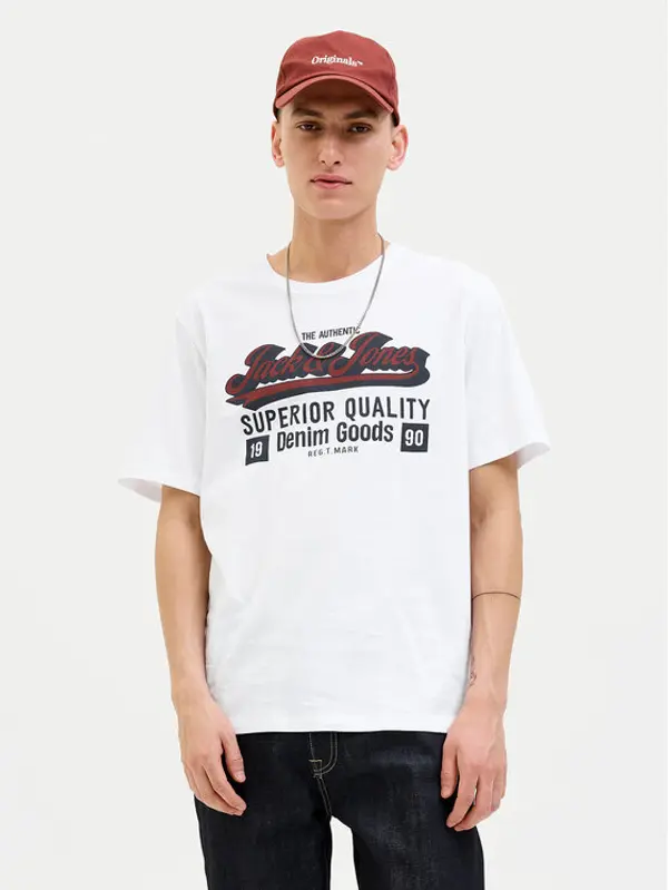 jack & jones Jack & Jones T-shirt Logo 12279535 Bijela Standard Fit