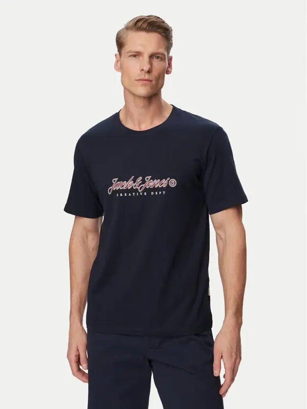jack & jones Jack & Jones T-shirt Montauk Type 12290887 Plava Regular Fit
