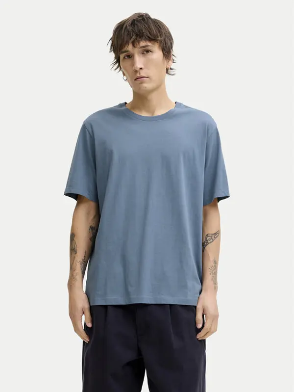 jack & jones Jack & Jones T-shirt Oragnic Basic 12156101 Plava Regular Fit