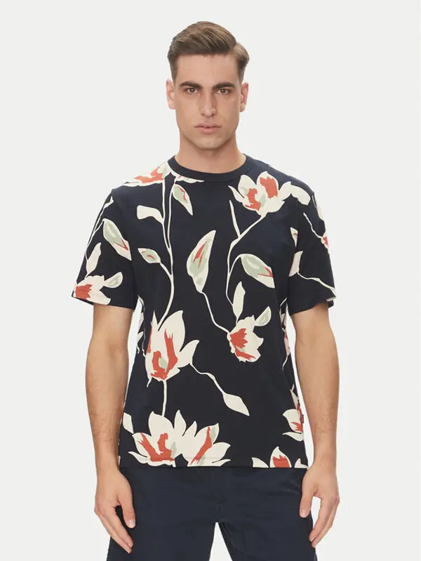 jack & jones Jack & Jones T-shirt Palermo 12279351 Tamnoplava Regular Fit