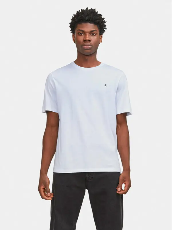 jack & jones Jack & Jones T-shirt Paulos 12245087 Bijela Standard Fit