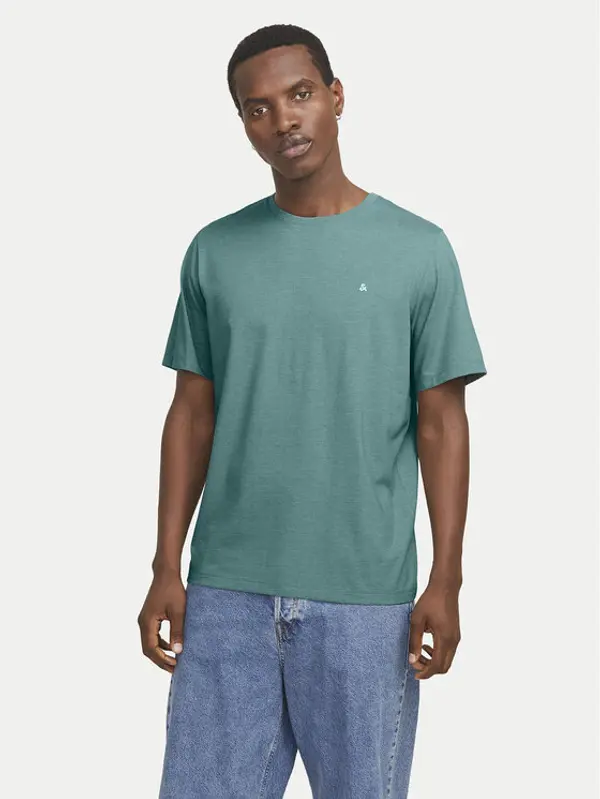 jack & jones Jack & Jones T-shirt Paulos 12245087 Tirkizna Regular Fit