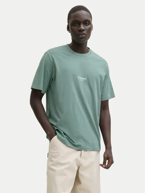 jack & jones Jack & Jones T-shirt Paulos 12278787 Tirkizna Relaxed Fit