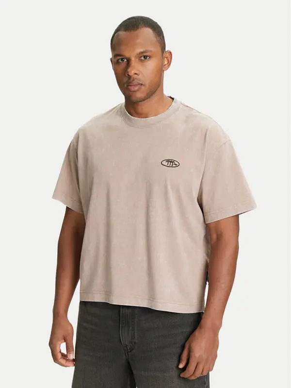 jack & jones Jack & Jones T-shirt Retreat 12277886 Bež Oversize