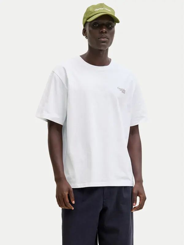 jack & jones Jack & Jones T-shirt Roar 12288099 Bijela Regular Fit
