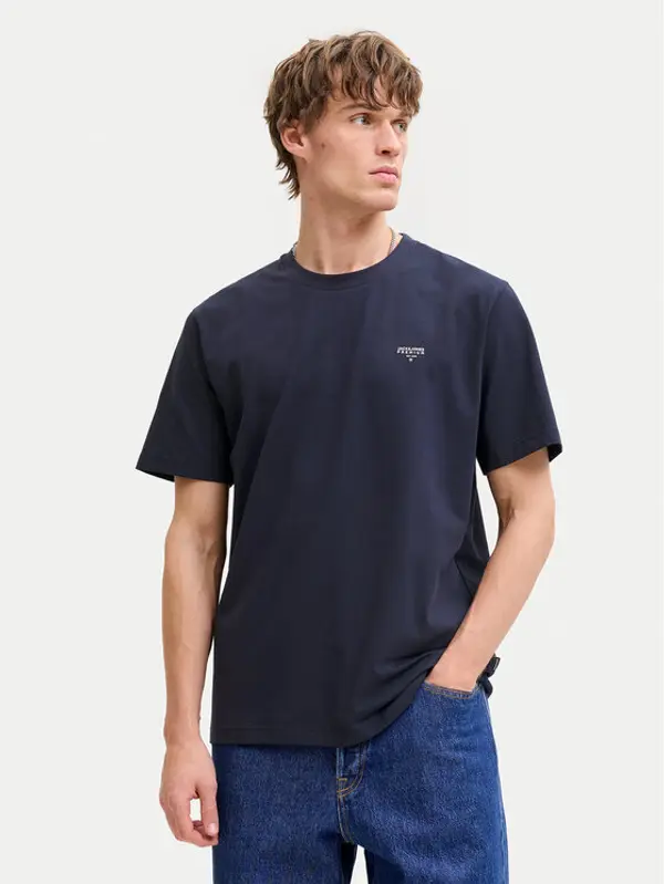 jack & jones Jack & Jones T-shirt Tyler 12292383 Tamnoplava Regular Fit
