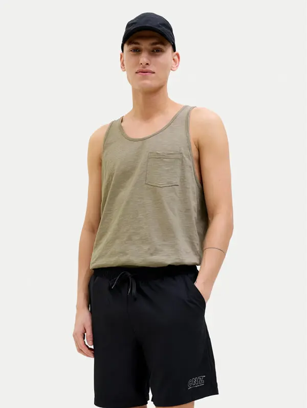 jack & jones Jack & Jones Tank top Varenna 12273165 Bež Regular Fit