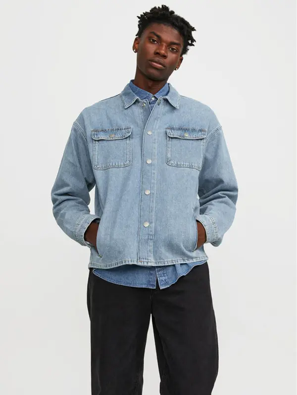 jack & jones Jack & Jones Traper jakna Chase 12250086 Plava Loose Fit