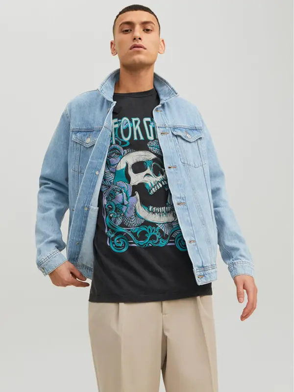jack & jones Jack & Jones Traper jakna Jean 12223612 Plava Regular Fit