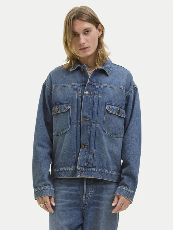 jack & jones Jack & Jones Traper jakna Miles 12283761 Plava Regular Fit