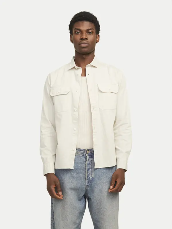jack & jones Jack & Jones traper košulja Travis 12269262 Bež Comfort Fit
