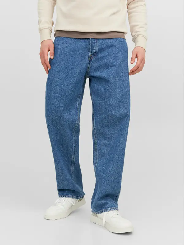 jack & jones Jack & Jones Traperice Alex 12236078 Plava Baggy Fit