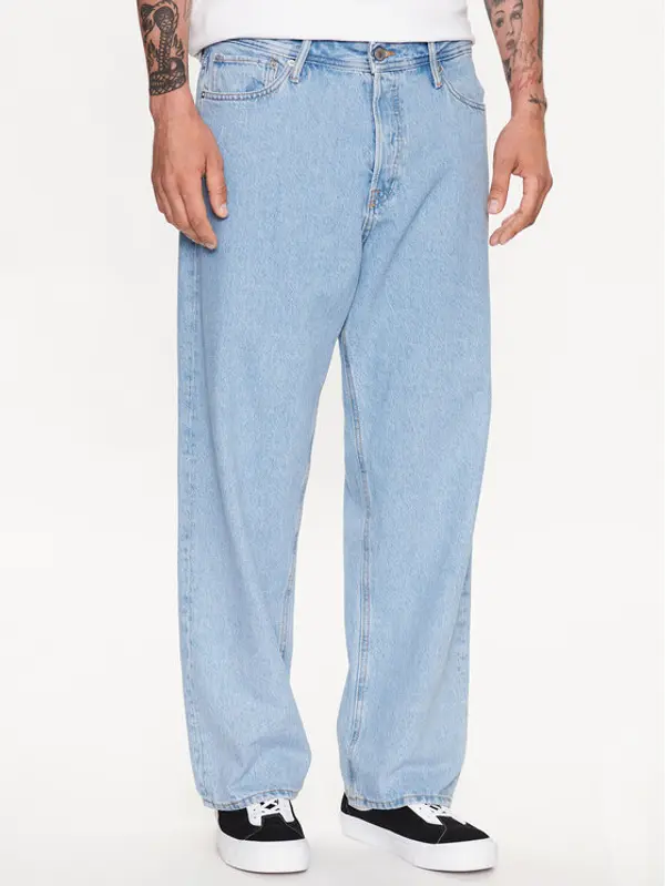 jack & jones Jack & Jones Traperice Alex 12236082 Plava Baggy Fit