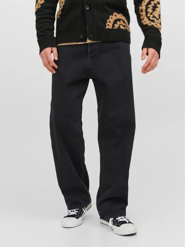 jack & jones Jack & Jones Traperice Alex 12236089 Crna Baggy Fit