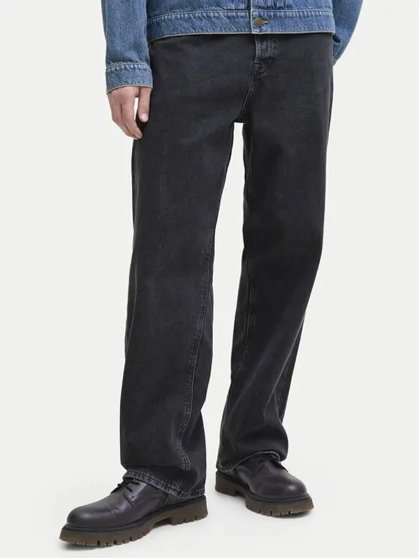 jack & jones Jack & Jones Traperice Alex 12252762 Crna Baggy Fit