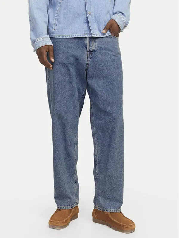jack & jones Jack & Jones Traperice Alex 12269484 Plava Straight Leg