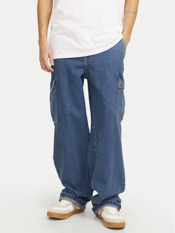 jack & jones Jack & Jones Traperice Bill 12270261 Plava Relaxed Fit