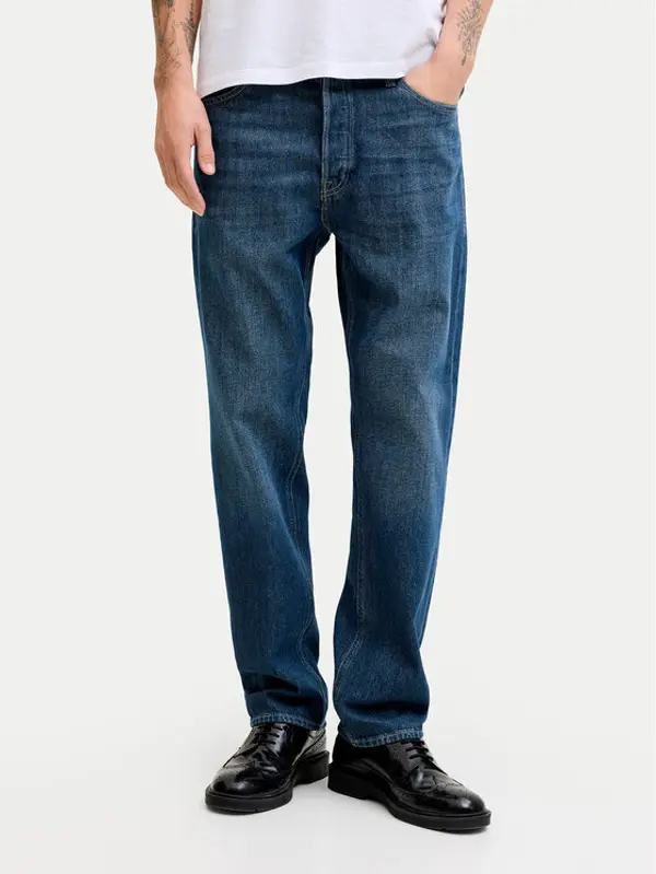 jack & jones Jack & Jones Traperice Chris 12289570 Plava Relaxed Fit