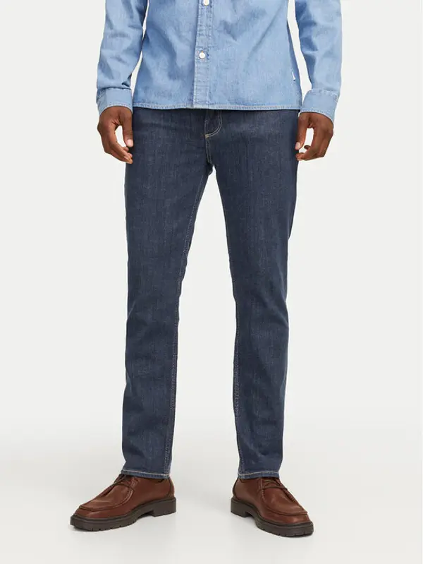 jack & jones Jack & Jones Traperice Clark 12261707 Tamnoplava Regular Fit