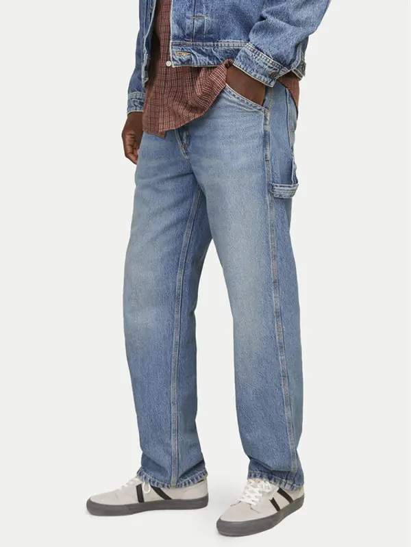 jack & jones Jack & Jones Traperice Eddie 12261926 Plava Loose Fit