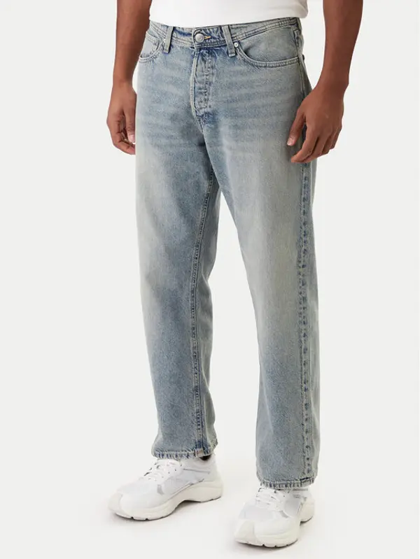 jack & jones Jack & Jones Traperice Eddie 12290171 Plava Loose Fit