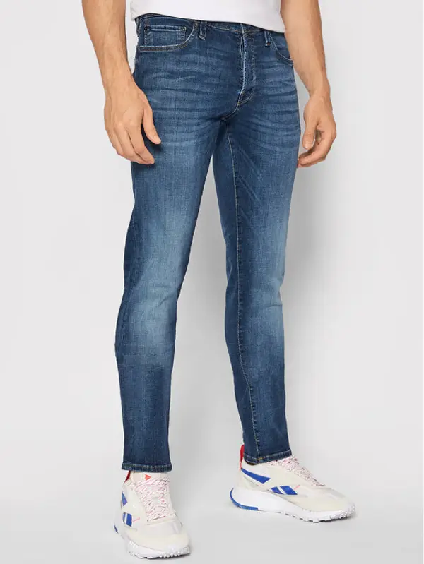 jack & jones Jack & Jones Traperice Glenn 12133074 Tamnoplava Slim Fit