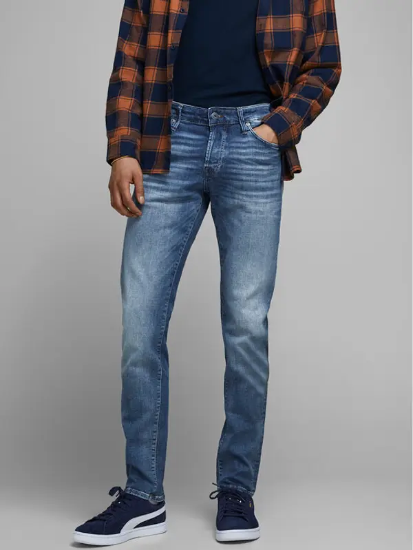 jack & jones Jack & Jones Traperice Glenn 12148275 Plava Slim Fit