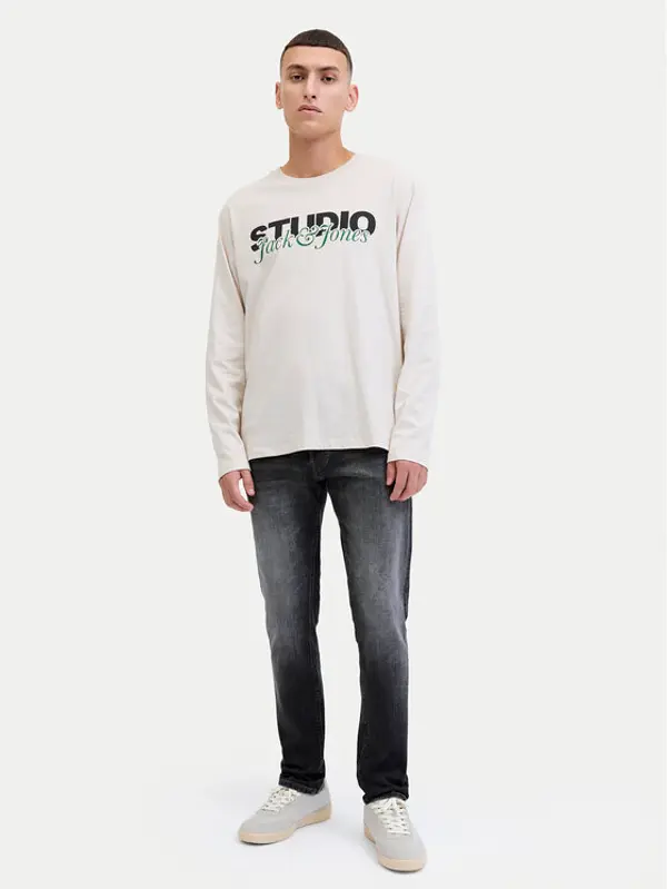 jack & jones Jack & Jones Traperice Glenn 12289778 Crna Slim Fit