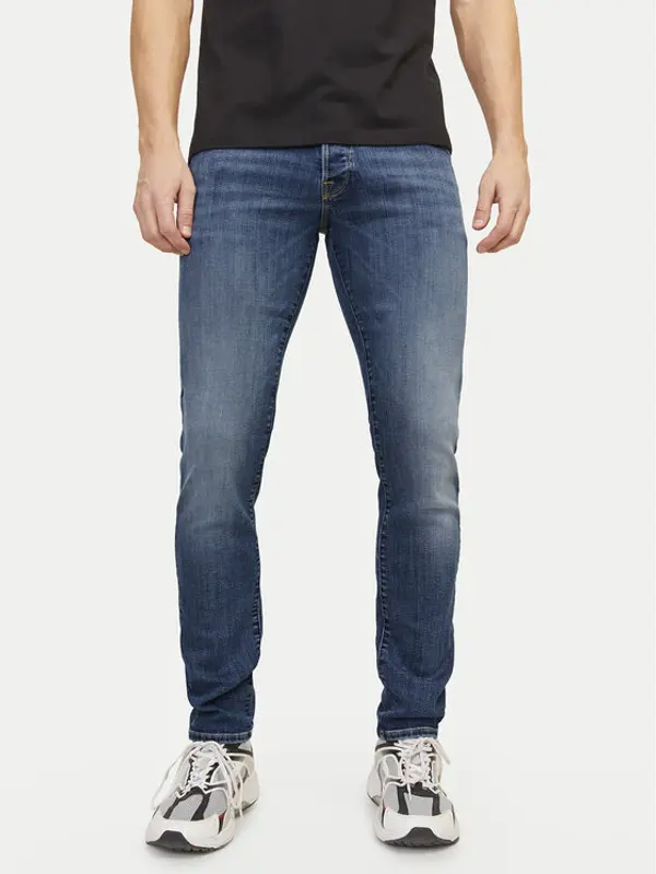 jack & jones Jack & Jones Traperice Iglenn Fox 12250486 Plava Slim Fit