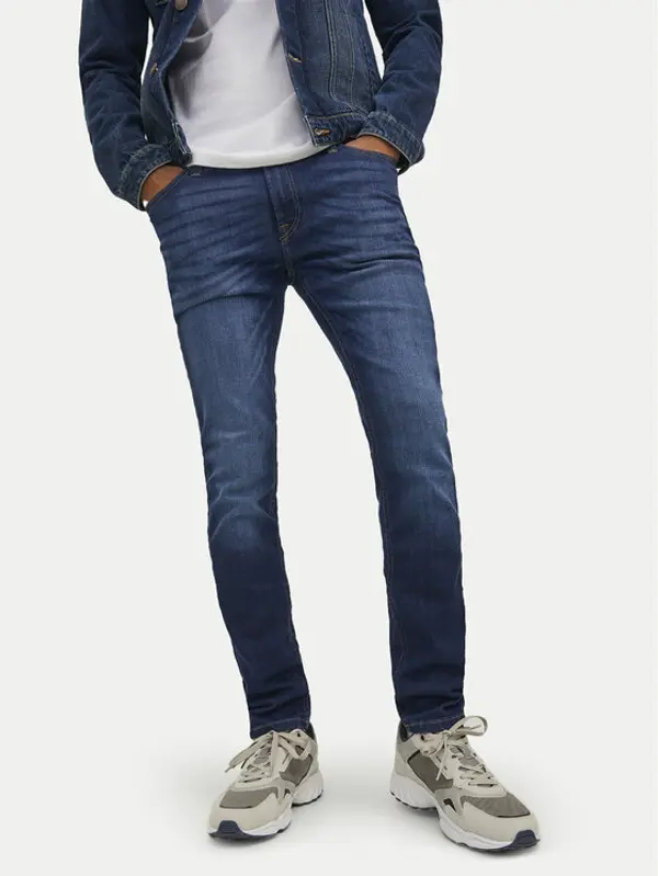 jack & jones Jack & Jones Traperice Liam 12110056 Tamnoplava Skinny Fit