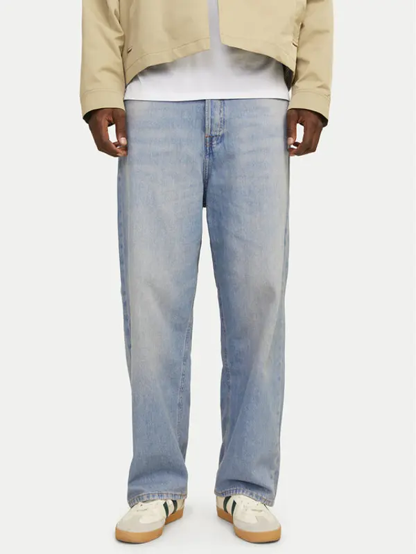 jack & jones Jack & Jones Traperice Ron Original 12270071 Plava Baggy Fit