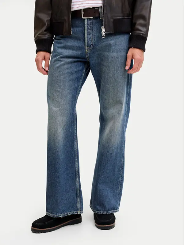 jack & jones Jack & Jones Traperice Toby Original 12288238 Plava Flared Fit