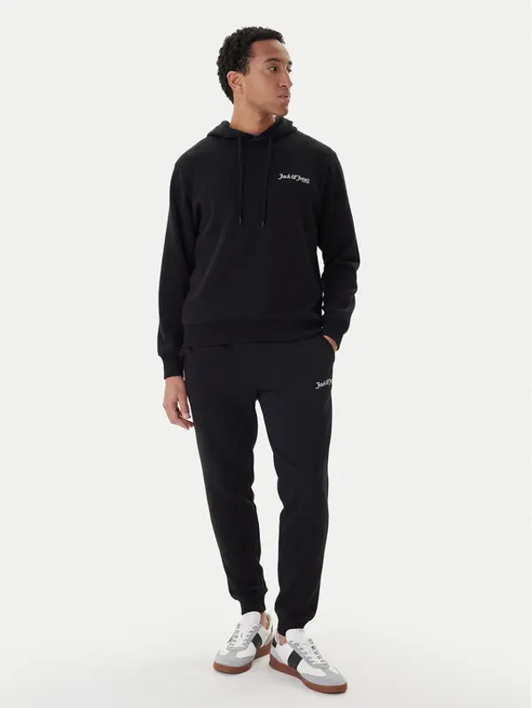 jack & jones Jack & Jones Trenerka Yuki 12288292 Crna Relaxed Fit