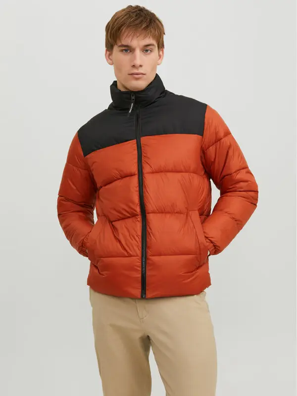 jack & jones Jack & Jones Zimska jakna 12235860 Narančasta Regular Fit