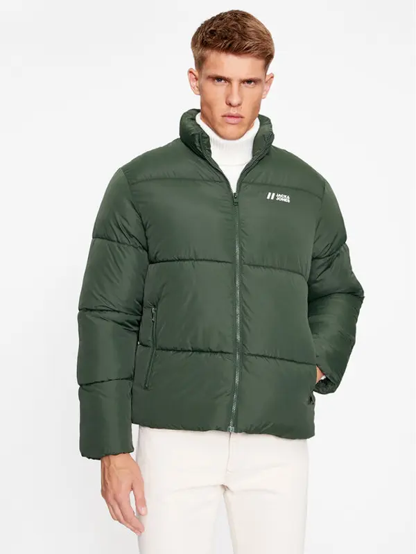 jack & jones Jack & Jones Zimska jakna 12238745 Zelena Regular Fit