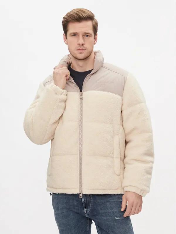 jack & jones Jack & Jones Zimska jakna 12246685 Bež Regular Fit