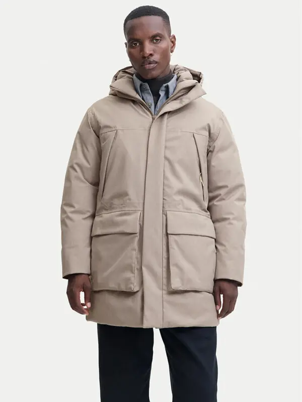 jack & jones Jack & Jones Zimska jakna Cmoon 12284883 Bež Regular Fit