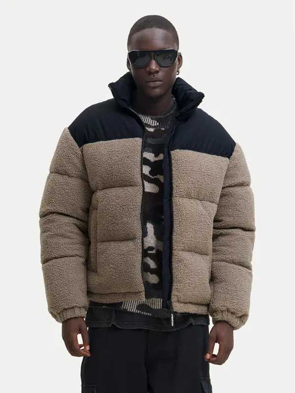 jack & jones Jack & Jones Zimska jakna Flare Teddy 12286050 Bež Regular Fit