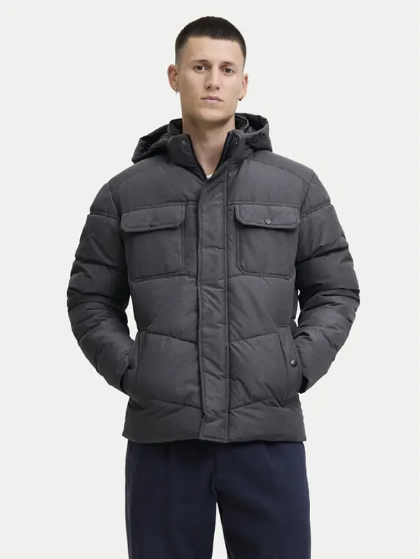 jack & jones Jack & Jones Zimska jakna Morgan 12279687 Siva Regular Fit